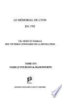 Le Mémorial de Lyon en 1793