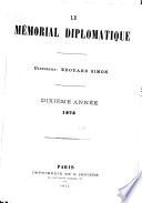 Le Mémorial diplomatique