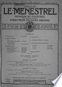 Le Ménestrel
