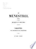 Le Ménestrel