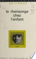 Le mensonge chez l'enfant