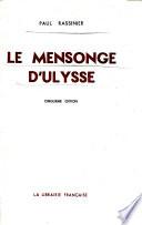 Le mensonge d'Ulysse