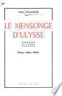 Le mensonge d'Ulysse