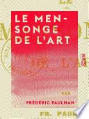 Le Mensonge de l'art