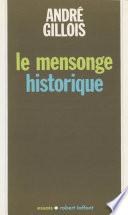 Le Mensonge historique