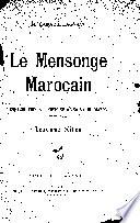 Le mensonge marocain