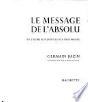 Le message de l'absolu