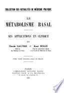 Le métabolisme basal