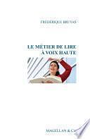 Le métier de lire à voix haute