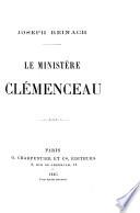 Le ministère Clémenceau