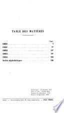 Le miroir intérieur , 1950-1954