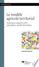 Le modèle agricole territorial