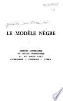 Le modèle nègre