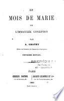 Le mois de Marie de l'Immaculée Conception