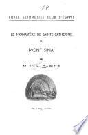 Le monastère de Sainte-Catherine du Mont Sinaï