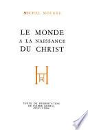 Le monde a la naissance du Christ