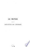 Le monde avant la création de l'homme