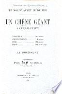 Le monde avant le déluge