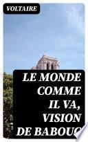 Le Monde comme il va, vision de Babouc