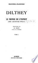 Le monde de l'esprit
