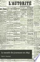 Le monde des journaux en 1895
