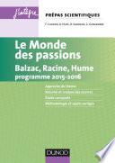 Le monde des passions prépas scientifiques programme 2015-2016