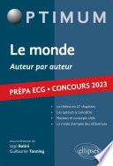 Le monde ECG 2023 - Auteur par auteur