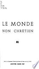 Le Monde non chrétien