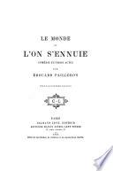 Le monde ou l'on s'ennuie