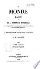 Le monde païen ou de la mythologie universelle...