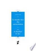 Le monde vécu des universitaires