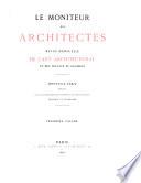 Le moniteur des architectes