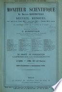Le moniteur scientifique de Quesneville