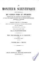 Le moniteur scientifique de Quesneville