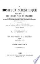 Le moniteur scientifique de Quesneville