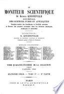 Le moniteur scientifique de Quesneville
