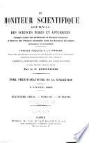 Le Moniteur scientifique du Doctor Quesneville