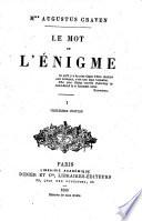 Le mot de l'énigme