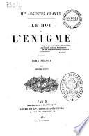 Le mot de l'énigme M.me Augustus Craven