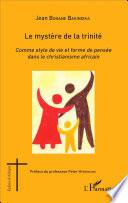 Le mystère de la trinité