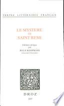Le Mystere de Saint Remi