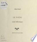 Le Natal : Suite hébraïque