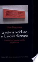 Le National-socialisme et la société allemande
