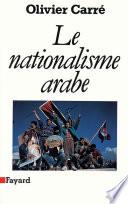 Le Nationalisme arabe