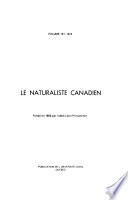 Le Naturaliste canadien