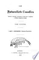 Le Naturaliste canadien