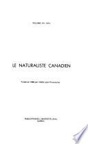 Le Naturaliste canadien