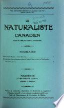 Le Naturaliste canadien