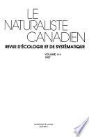 Le Naturaliste canadien