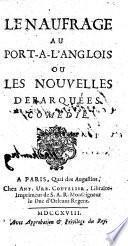 LE NAUFRAGE AU PORT-A-L'ANGLOIS